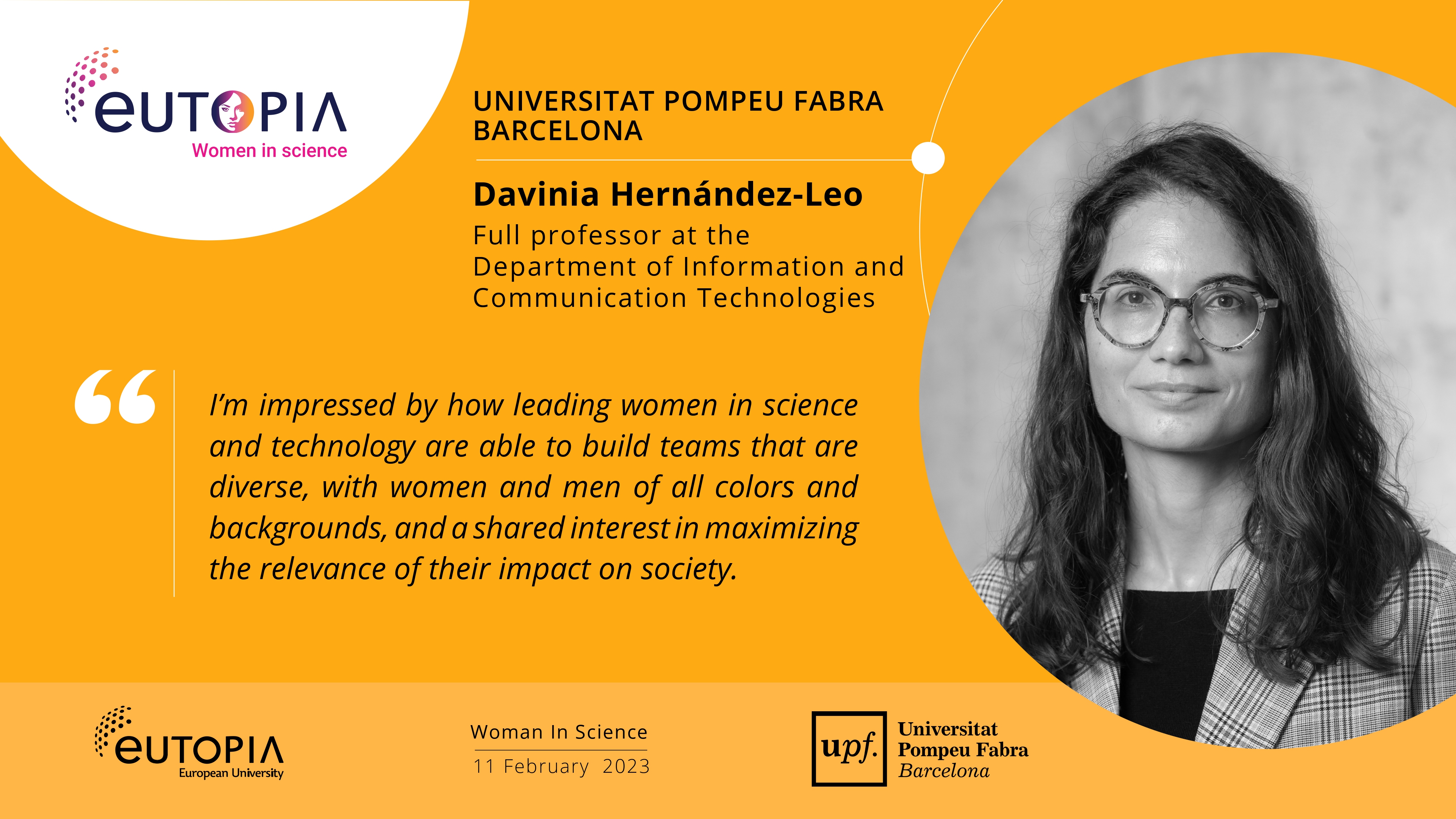 Davinia Hernandez Leo WomenInScience
