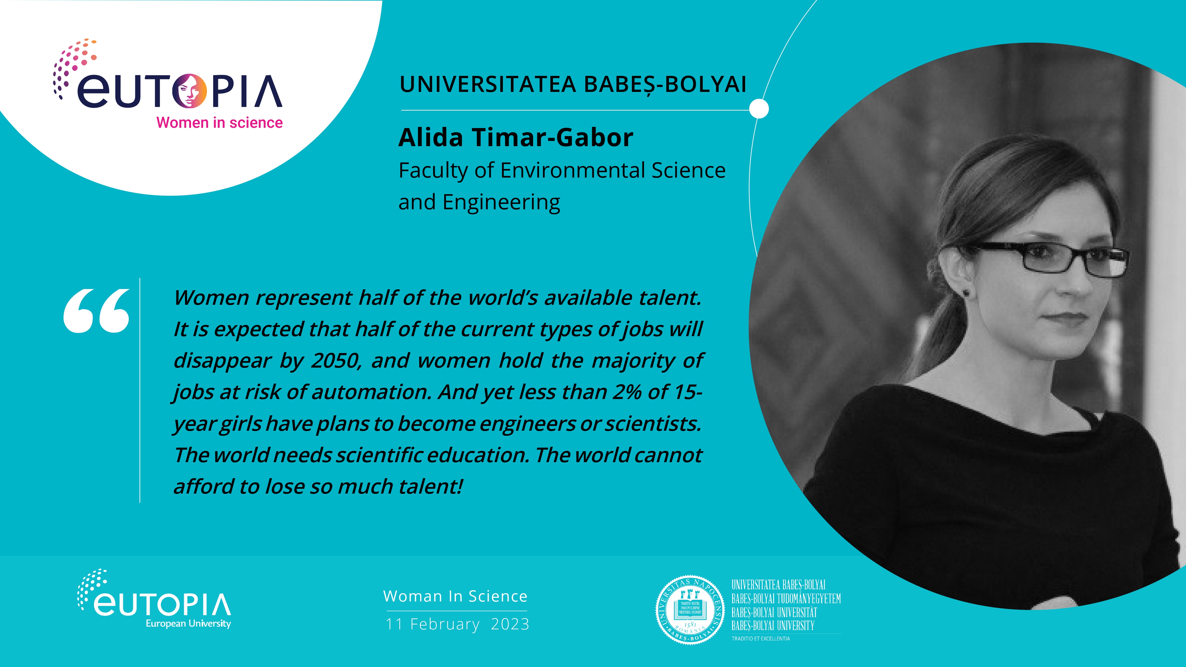 Alida Timar-Gabor WomenInScience