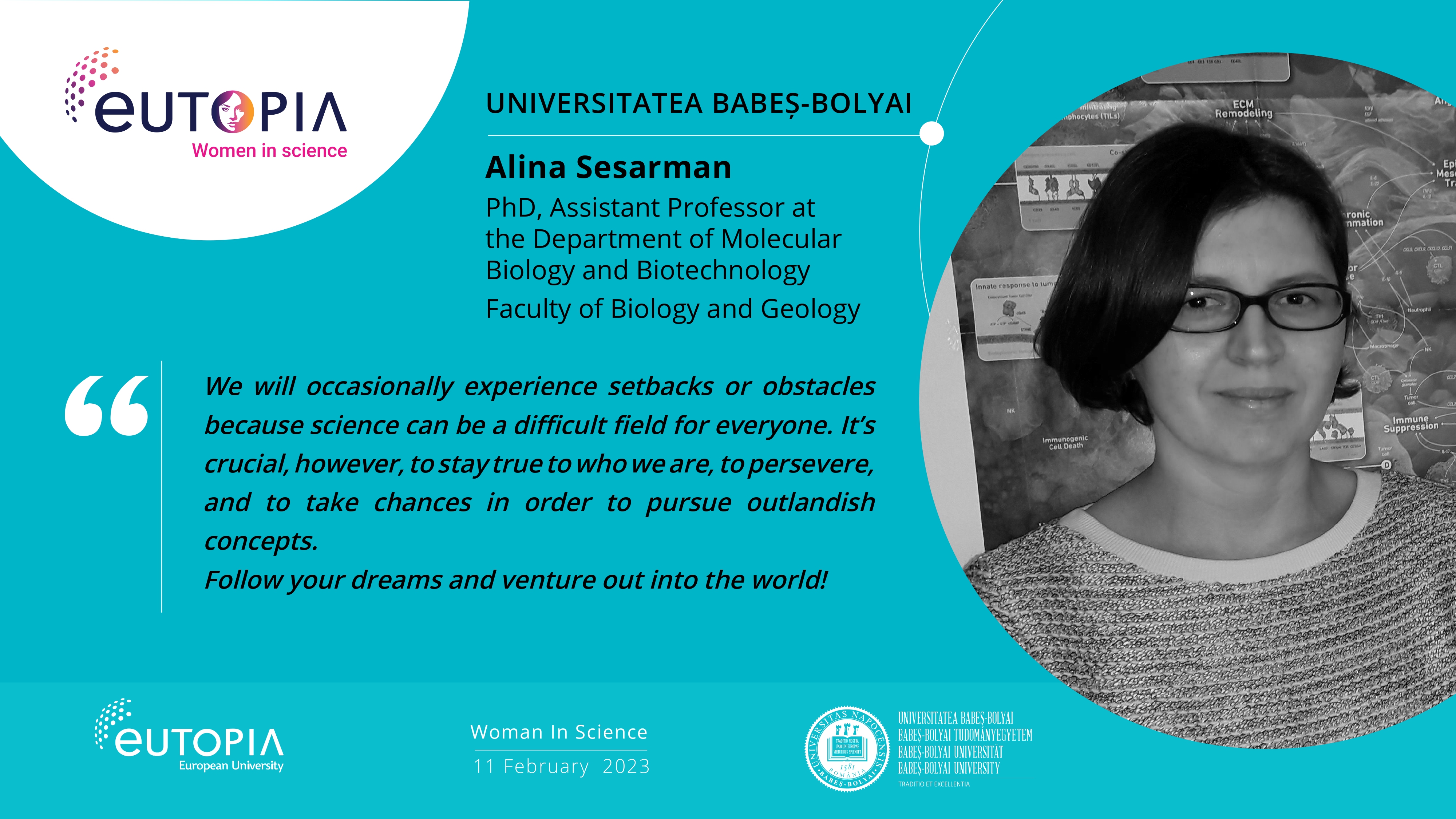 Alina Sesarman WomenInScience