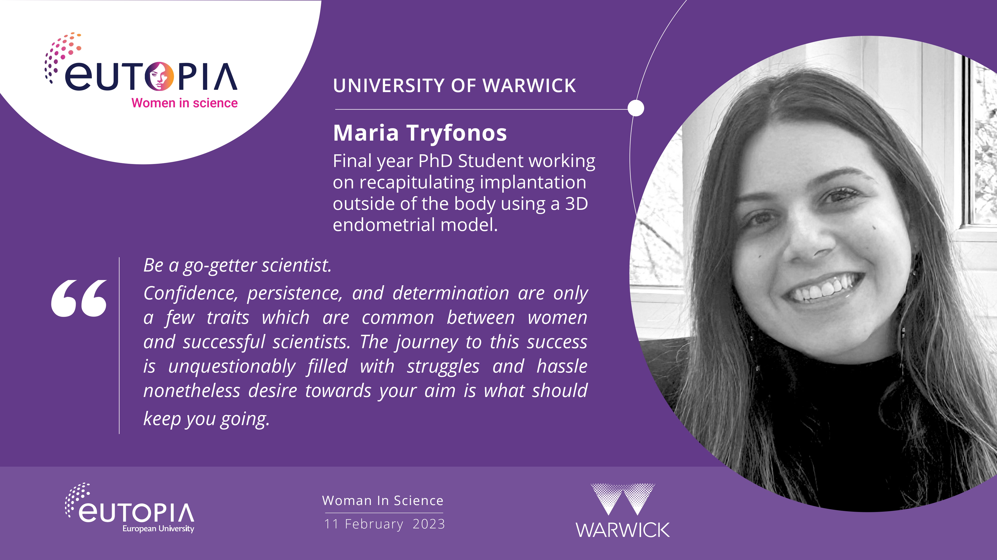 Maria Tryfonos WomenInScience
