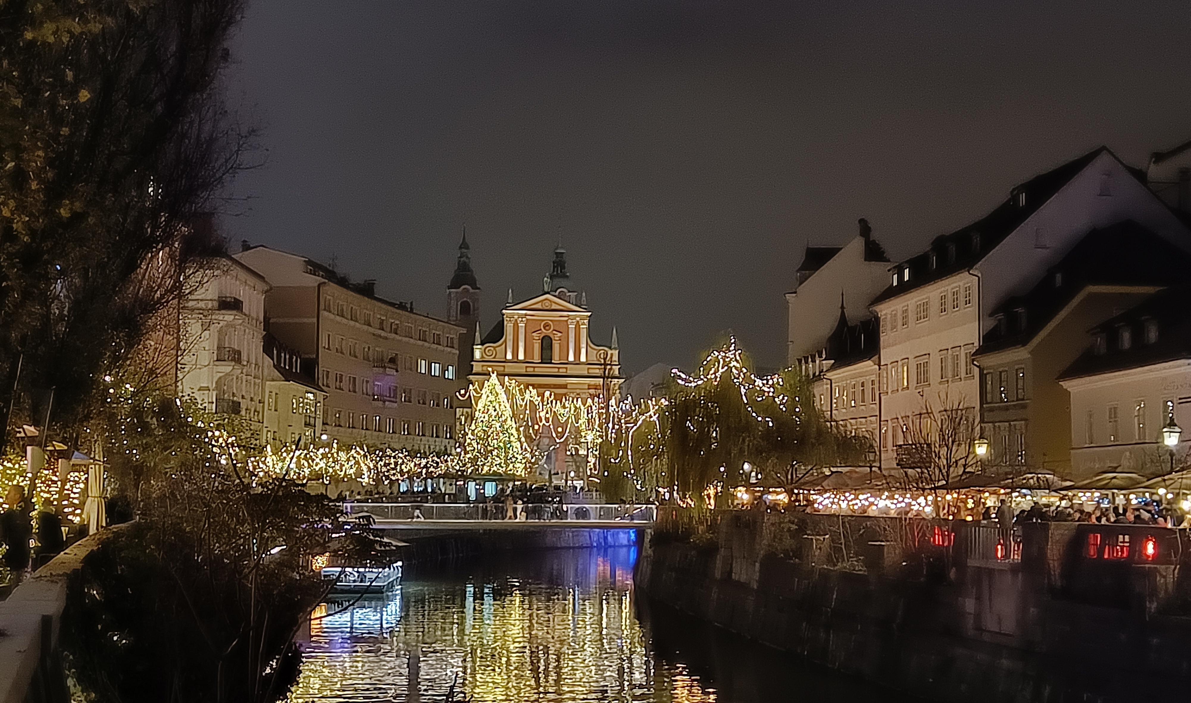 Ljubljana at night