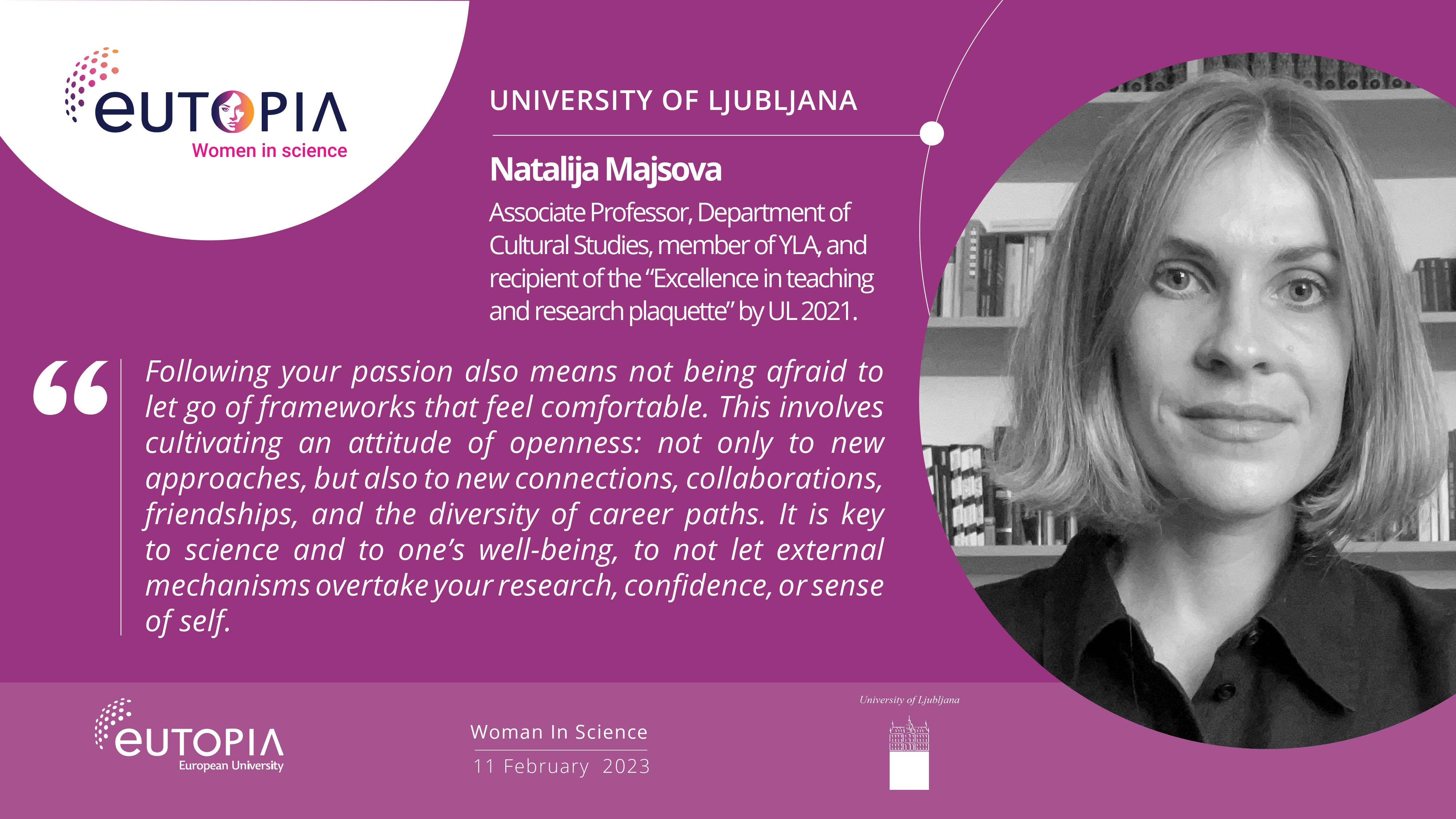 Natalija Majsova WomenInScience