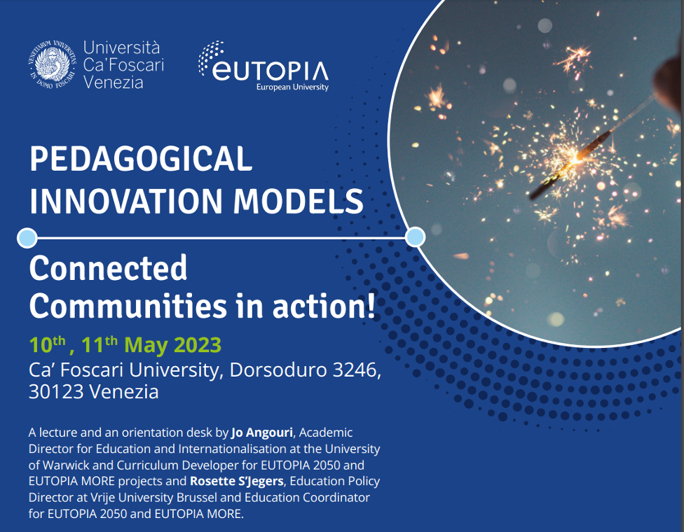 Pedagogical innovation models: Connected Communities in action!