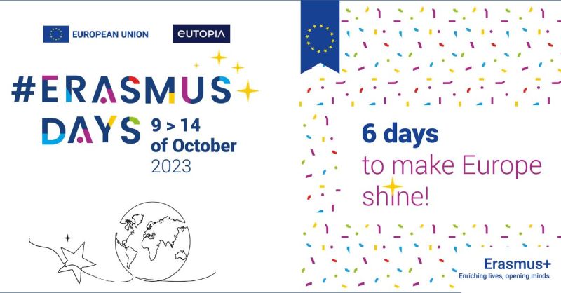 EUTOPIA Celebrates ERASMUS Days 