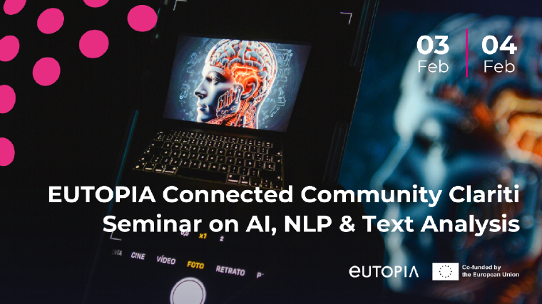 Connected Communities in Action: upcoming CC Clariti Seminar on AI, NLP, and Text Analysis (3 & 4 February 2025)