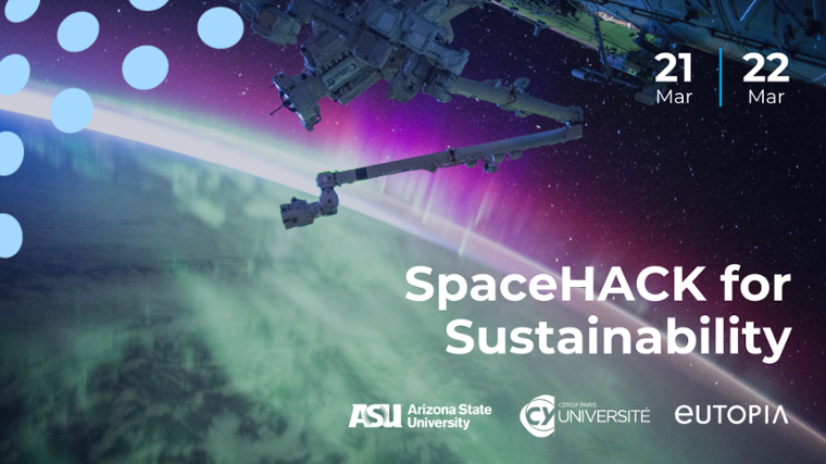 SpaceHACK for Sustainability on March 21-22, 2025