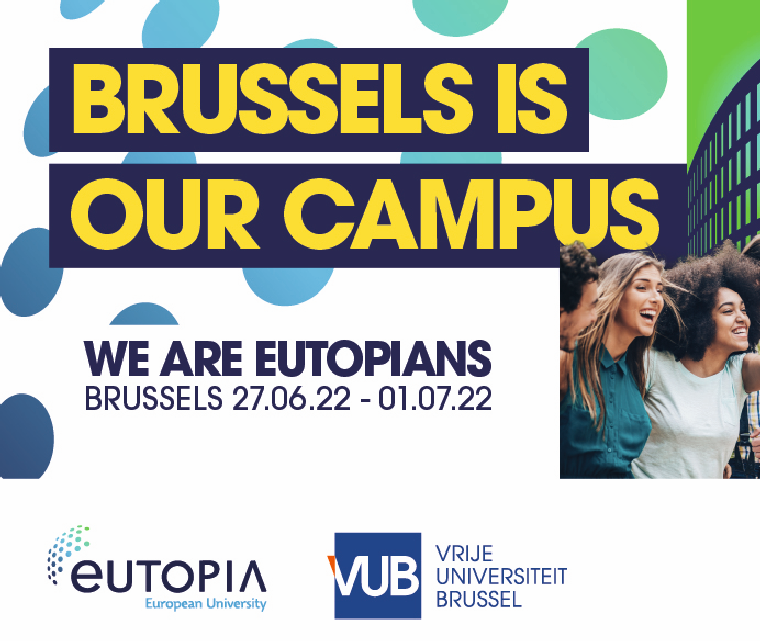 EUTOPIA Week at the VUB: Brussels is your campus!