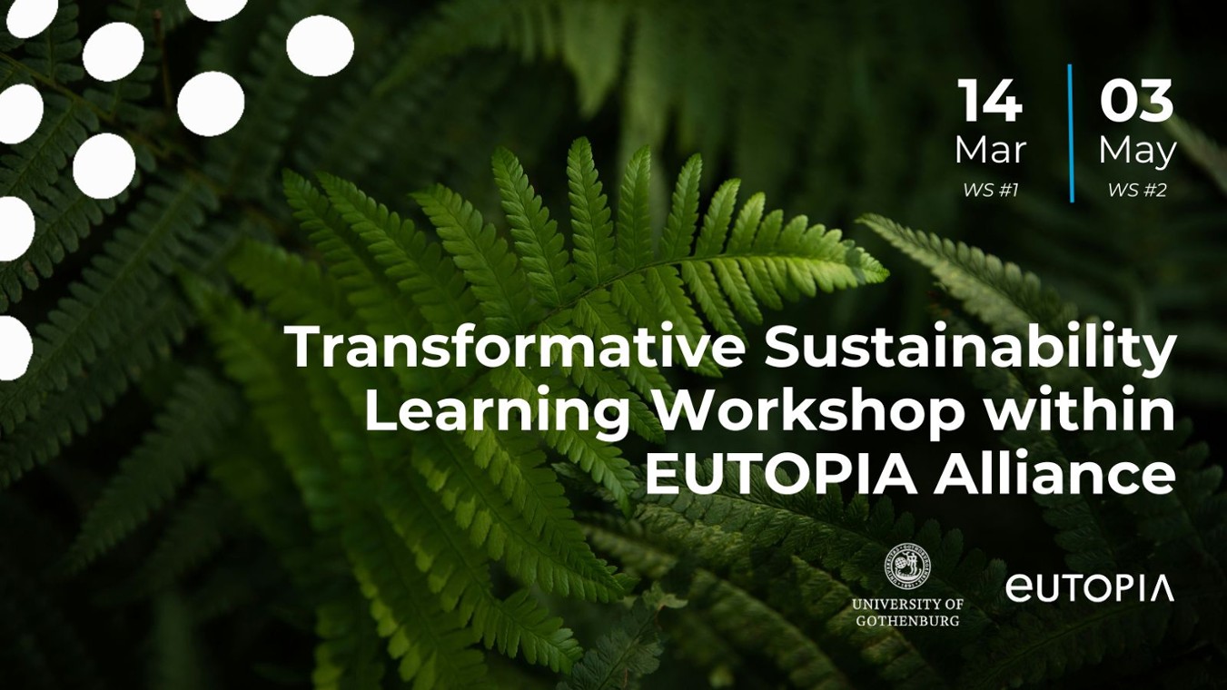 Transformative Sustainability Learning Workshop within EUTOPIA Alliance 