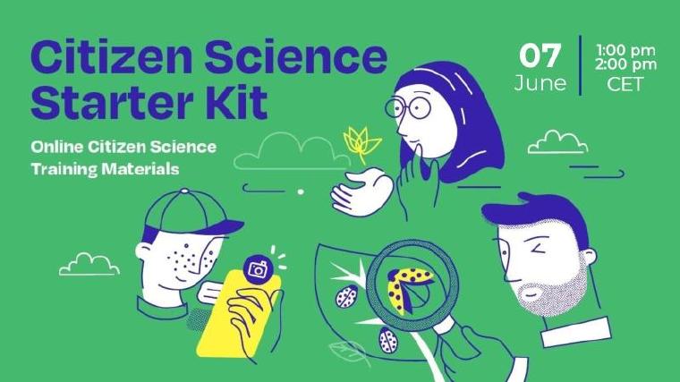 Citizen Science Starter Kit webinar on June 7th 2024