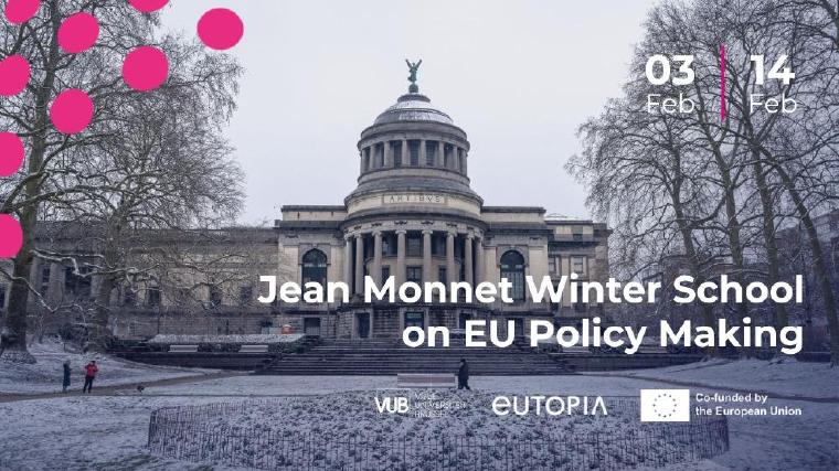 VUB Winter School on EU Policy Making: early-bird deadline approaching