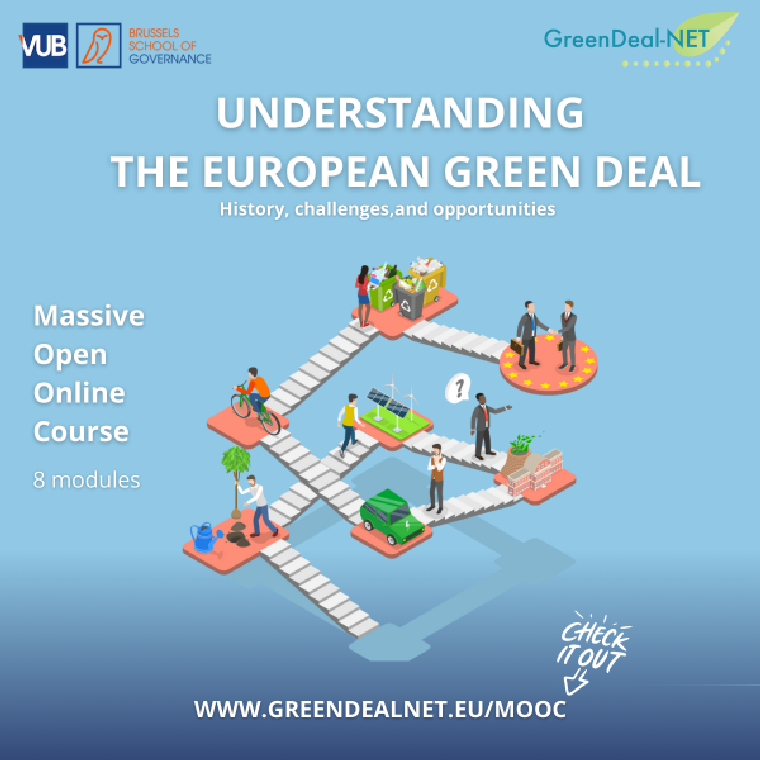 VUB BSoG launches free online course on the European Green Deal