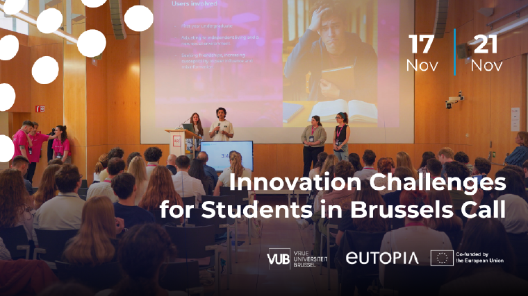 Innovation Challenges for Students at Vrije Universiteit Brussel - November 2025