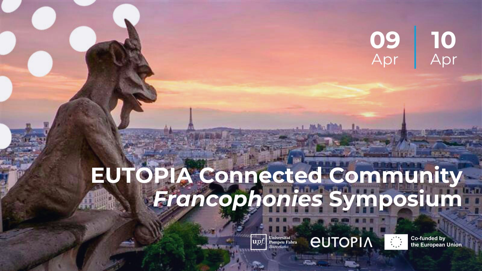 EUTOPIA Connected  Community Francophonies Symposium in Barcelona